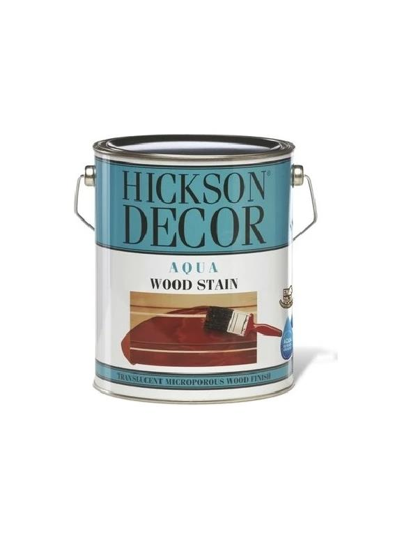 Dış Cephe BoyalarıHickson DecorHıckson Decor Ultra Aqua Wood Stain Dış Cephe Ahşap Boyası 5 Lt - Walnut