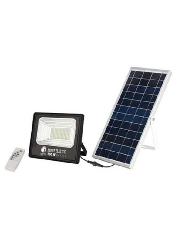 Aydınlatma ÜrünleriHorozHoroz Tıger 100W Beyaz LED Solar Projektör
