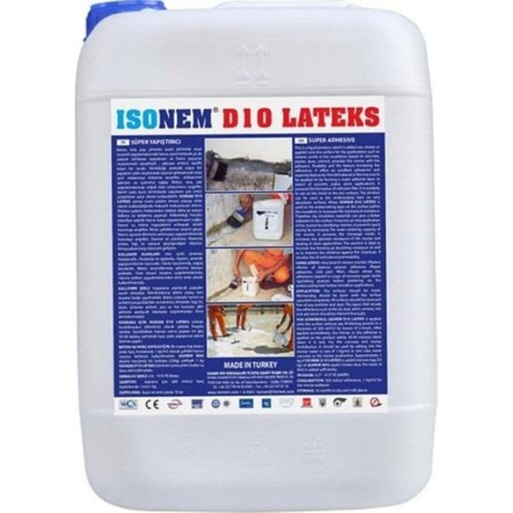 Yalıtım BoyalarıIsonemIsonem D10 Lateks Süper Yapıştırıcı 5 kg