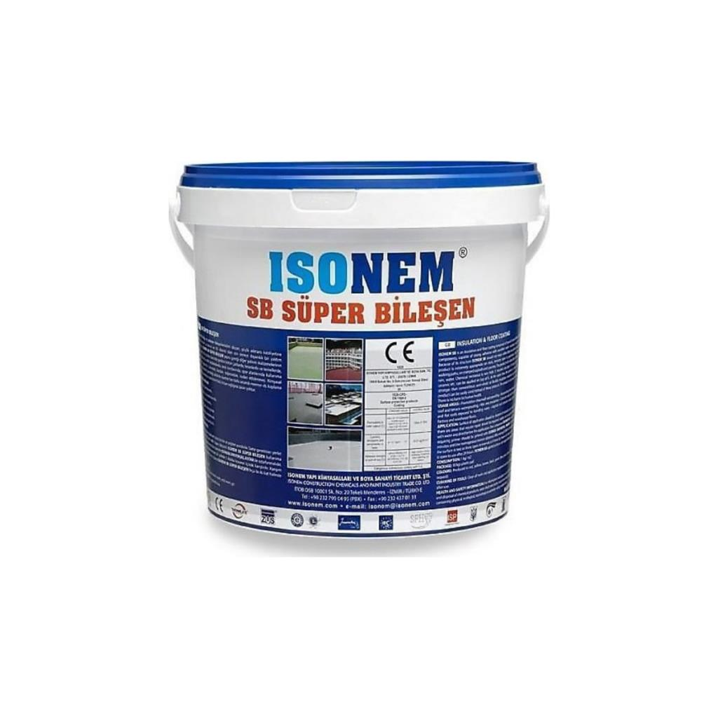 İnşaat MalzemeleriIsonemIsonem Sb 10 kg Süper Bileşen Su Yalıtım Boyası