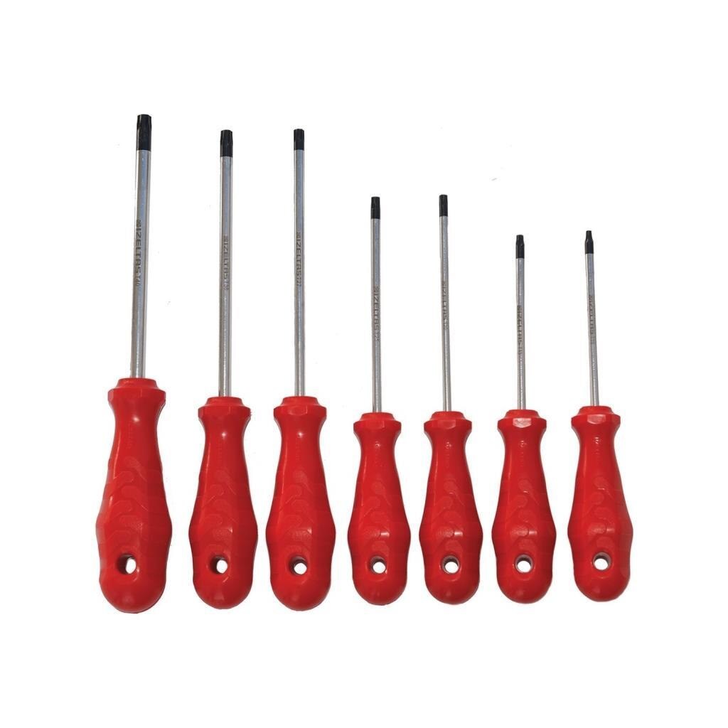 Tornavida ÇeşitleriİZELTAŞİzeltaş Torx Uçlu Tornavida Takım 7 Parça 4775008107