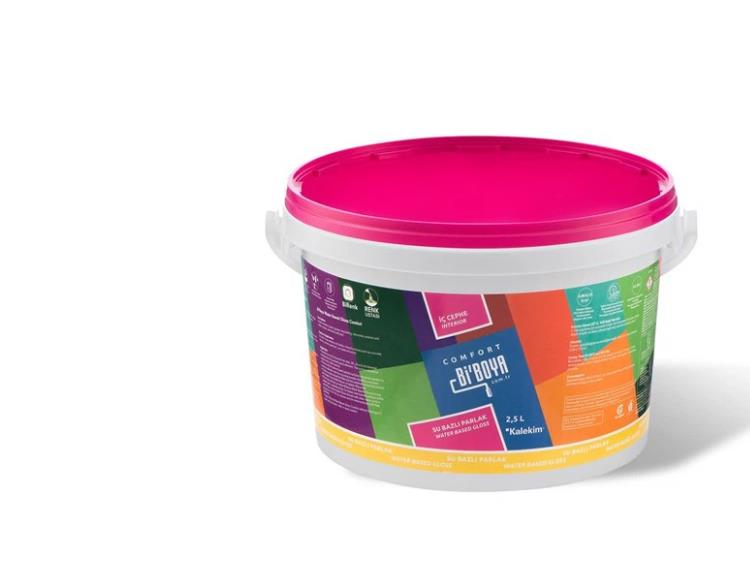  İç Cephe Duvar & Tavan BoyalarıKALEKale Bi Boya Su Bazlı Parlak Comfort Beyaz 2.5 Lt