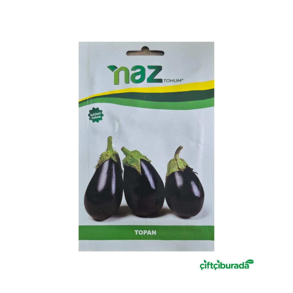Sebze TohumlarıNaz TohumNaz Tohum Topan Patlıcan Tohumu 10 g
