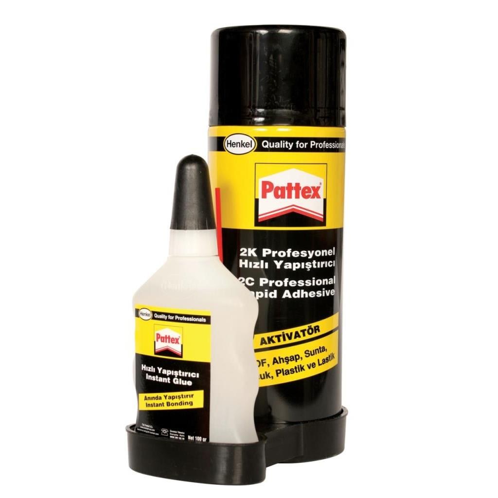 Fırça, Rulo & AksesuarPattexPattex 2K Hızlı Yapıştırıcı 400+100 ml 908187