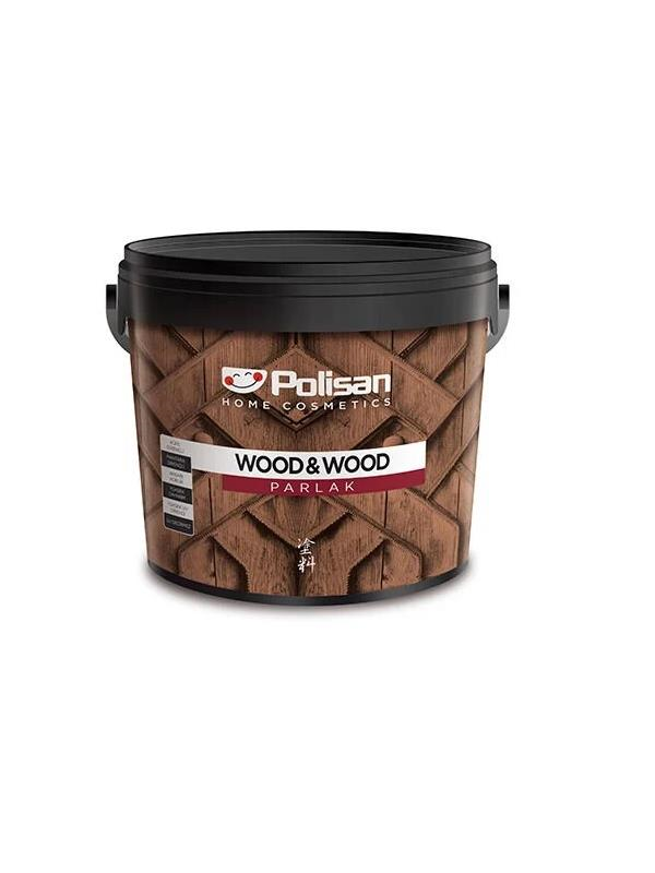  İç Cephe Duvar & Tavan BoyalarıPOLİSANPolisan Wood&wood Antiaging Su Bazlı Parlak Ahşap Verniği - Renksiz - 0,75 Lt