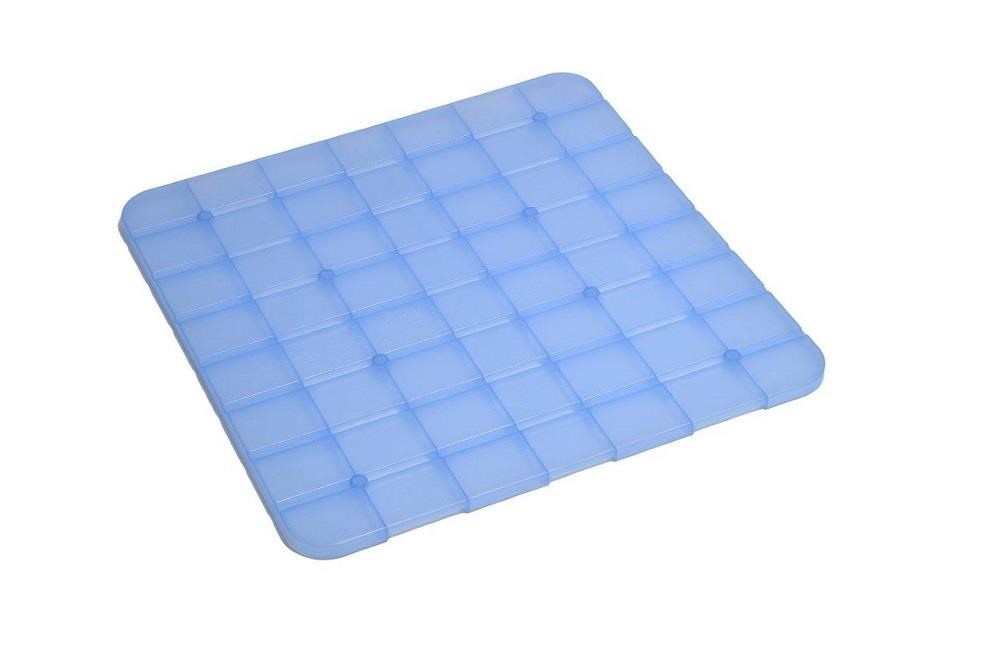 Banyo AksesuarPRİMANOVAPrimanova M-Kv30-23 Duş İçi Plastik Paspas Şeffaf Mavi