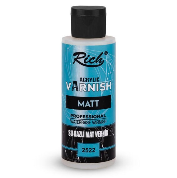 Cila & Vernik RICHRıch Bazlı Mat Vernik 120 Cc