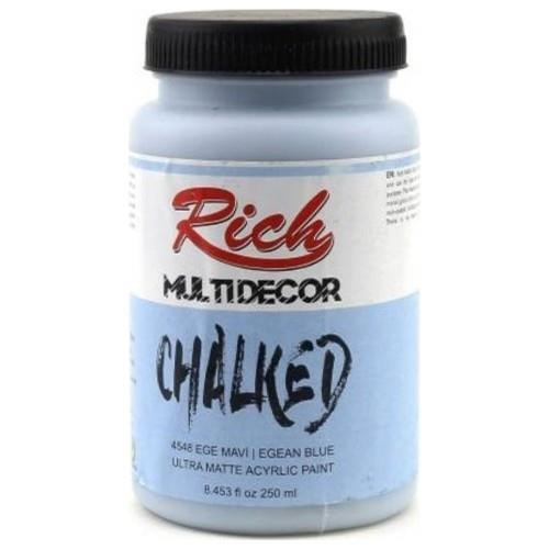 Dış Cephe BoyalarıRICHRıch MuLti Decor Chalked 250 Cc Ege Mavi