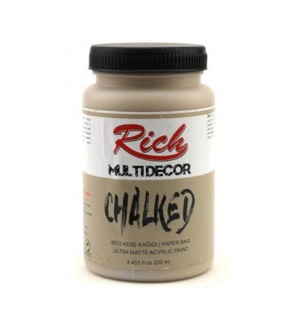 İç Cephe Duvar & Tavan BoyalarıRICHRıch Multi Decor Chalked 250 Cc Kese Kağıdı