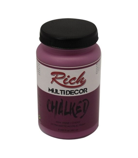 Ahşap ve Metal BoyalarıRICHRıch Multi Decor Chalked 250 Cc Vişne