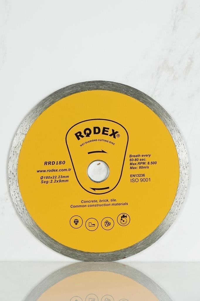 İş AnahtarlarıRODEXRodex Elmas Seramik Kesme Diski 180 mm