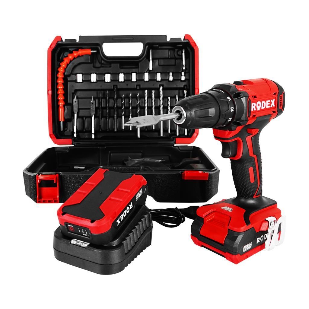 Matkap ÇeşitleriRODEXRodex RDX3375A Akülü Matkap + 28 Parça Aksesuar