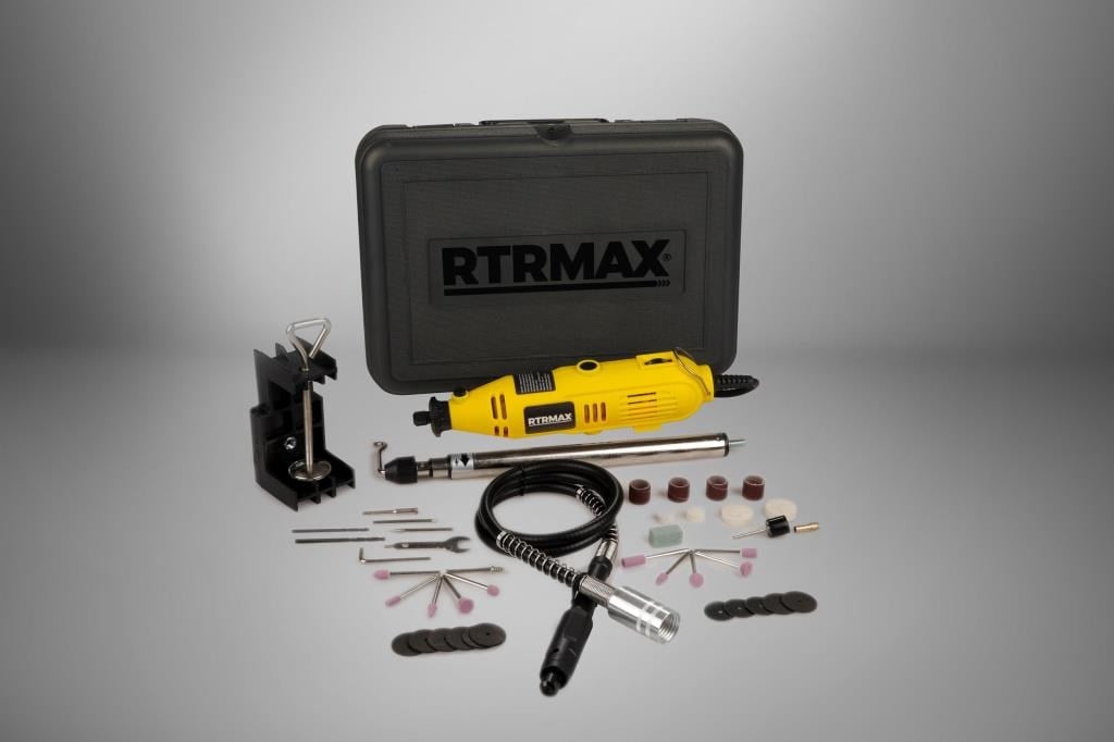 El tipi TaşlamalarRtrmaxRtrmax Rtm134 Kalıpçı Taşlama Seti Mini