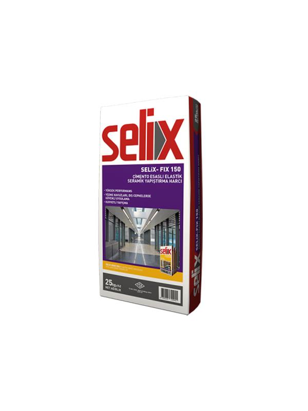 İnşaat MalzemeleriSelixSelix Fix 150 Gri Yapıştırma Harcı 25 Kg 