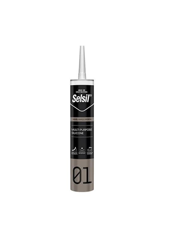 Slikon & TabancalarıSelsilSelsil Genel Amaçlı Silikon Beyaz 280 Gr