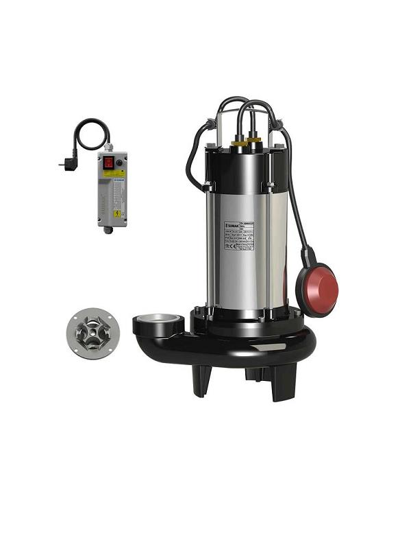 ElektrikliSumakSumak SBRM18/2 220 V Bıçaklı Foseptik Dalgıç Pompa