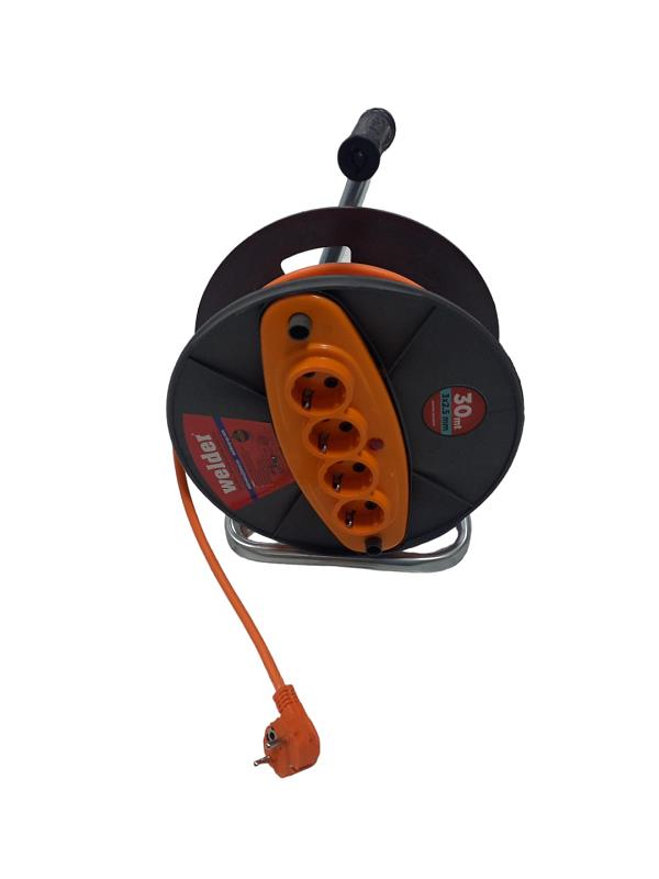 Tesisat MalzemeleriWelderWelder Makaralı Seyyar Kablo 3x2.5 30 mt
