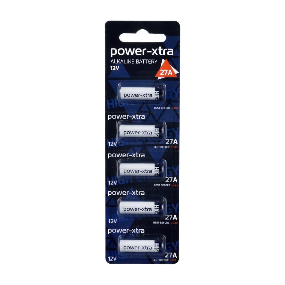 Power-Xtra 27A Size 12V Alkaline Pil - 5li Blister