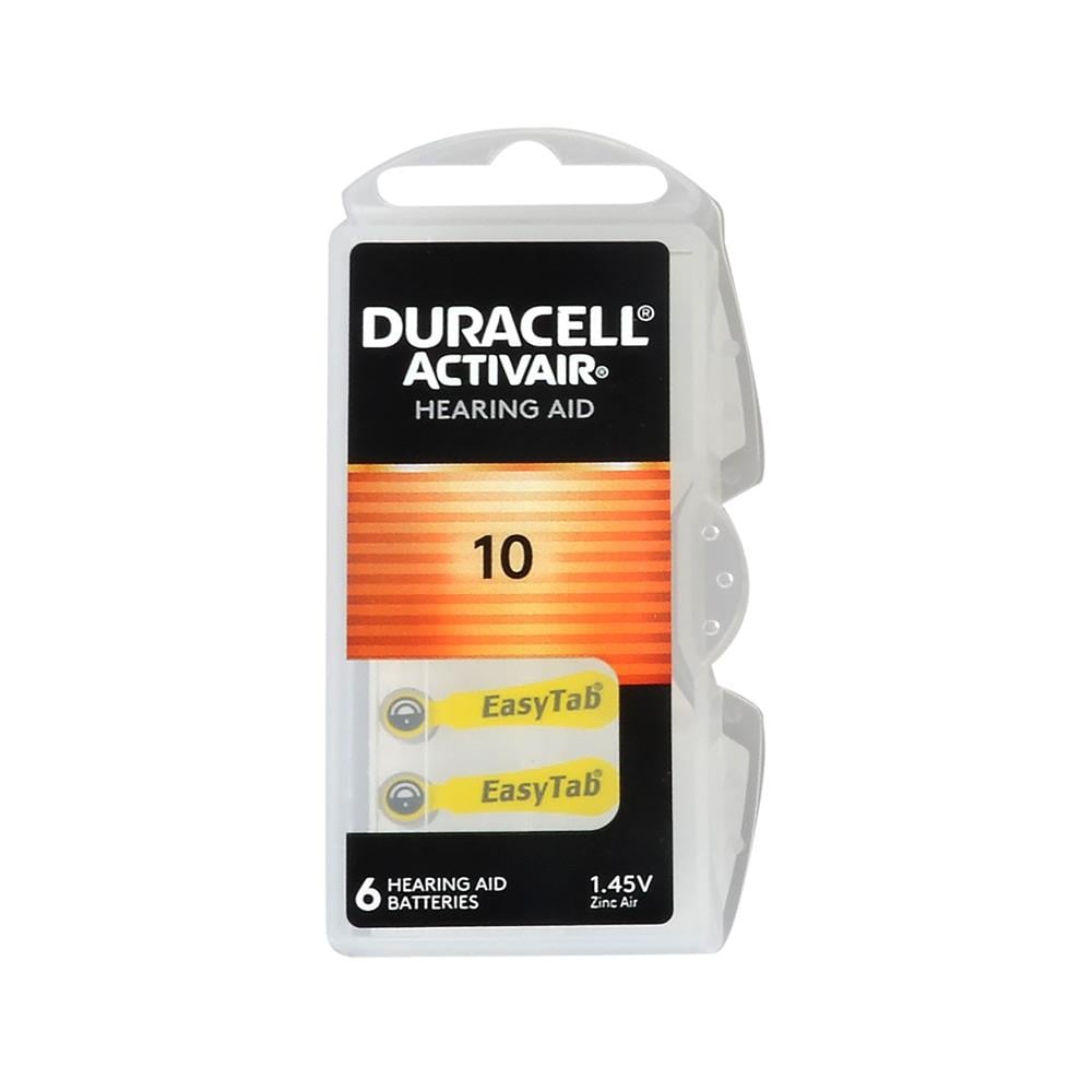 Duracell Activair 10 Kulaklık Pili 6lı Blister