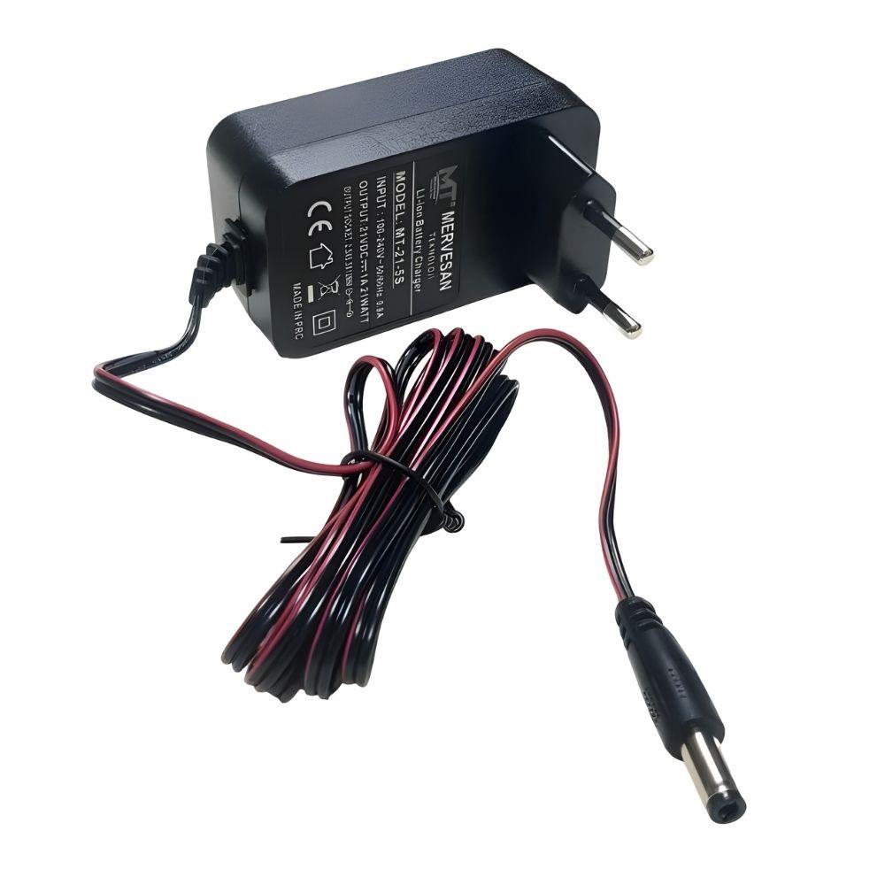 Mervesan MT-21-5S 21V 1.0Ah 21W Li-İon / Li-Po Şarj cihazı