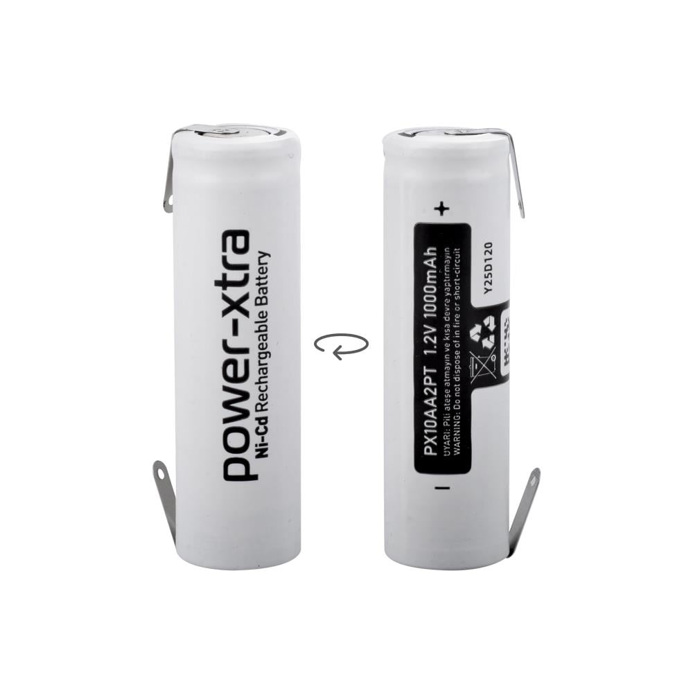 Power-Xtra PX10AA2PT - 1.2V 1000 Mah - AA - Ni-Cd Şarjlı Pil - 2 Pinli