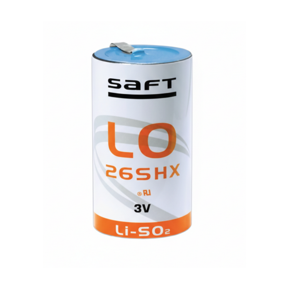 Saft LO 26 SHX - 3V - D Size -  Li-SO2 - Lithium Pil