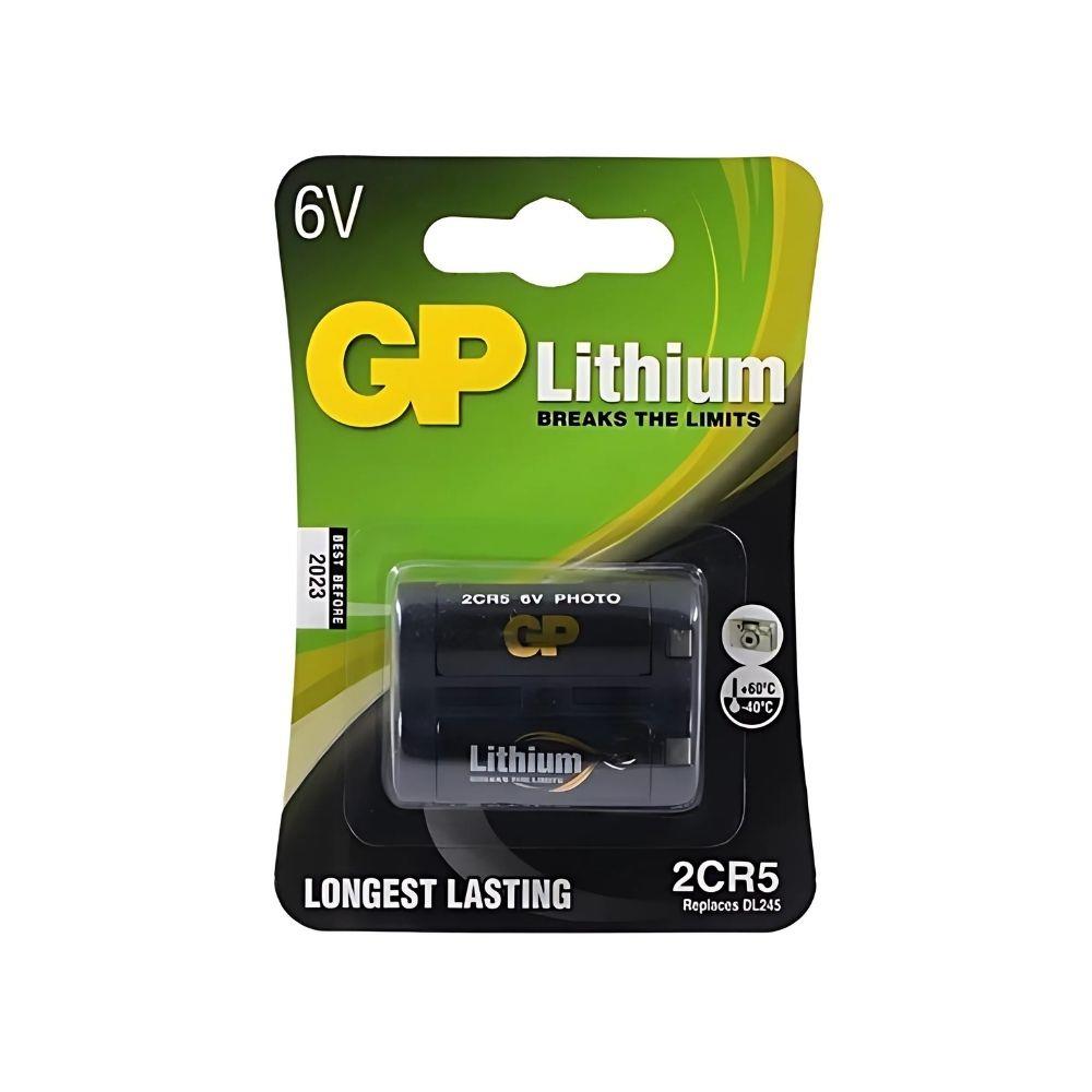 GP 2CR5 6V Fot.Makinası Pili 1li