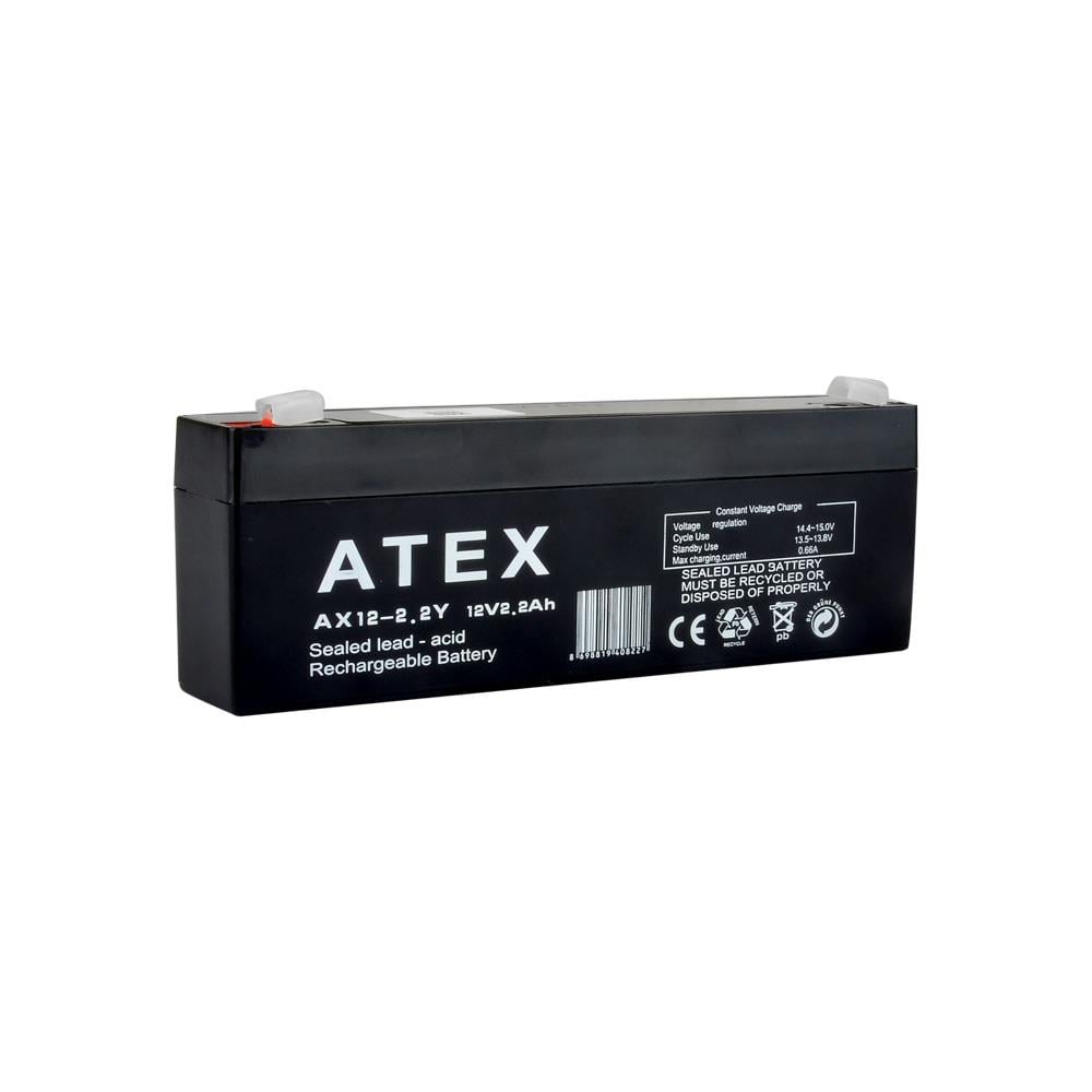 Atex AX12-2.2 12V 2.2 Ah Bakımsız Kuru Akü