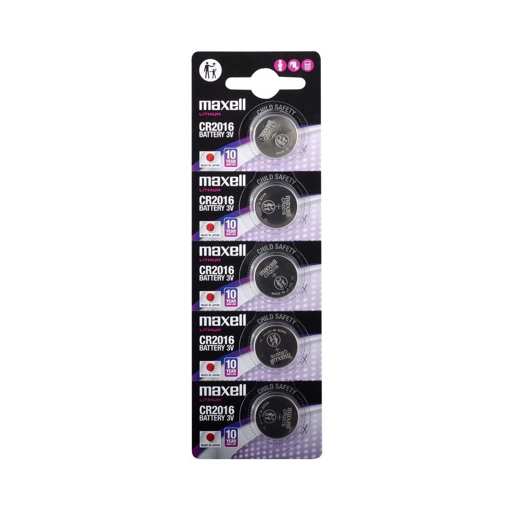 Maxell CR2016 Lithium Pil 5li Blister - Gri Paket
