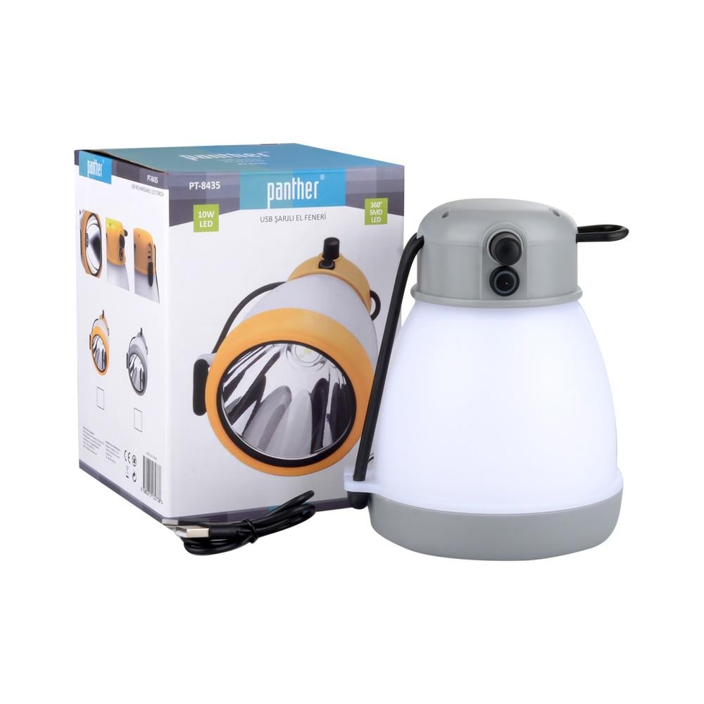 Panther PT-8435 Ledli Şarjlı El Feneri