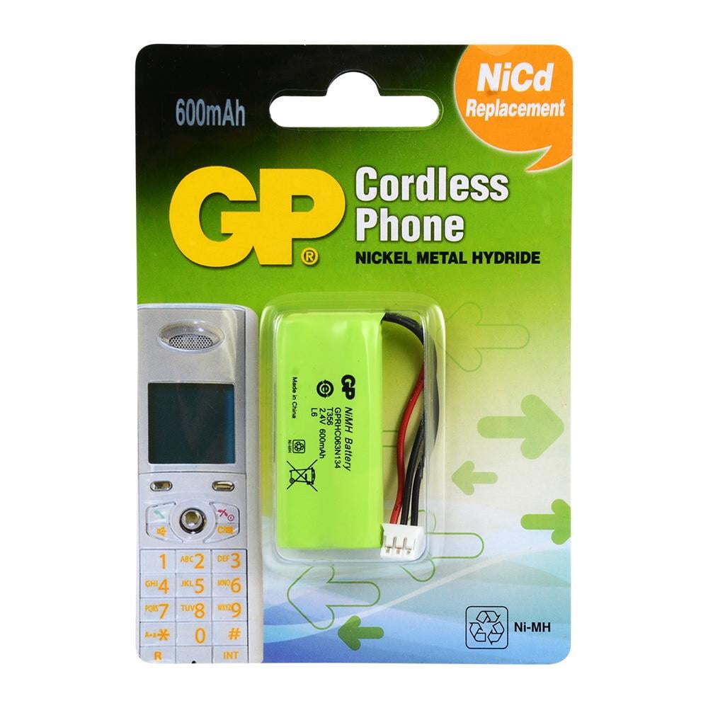 GP T356  2.4V 600 mAh Telsiz Telefon Pil