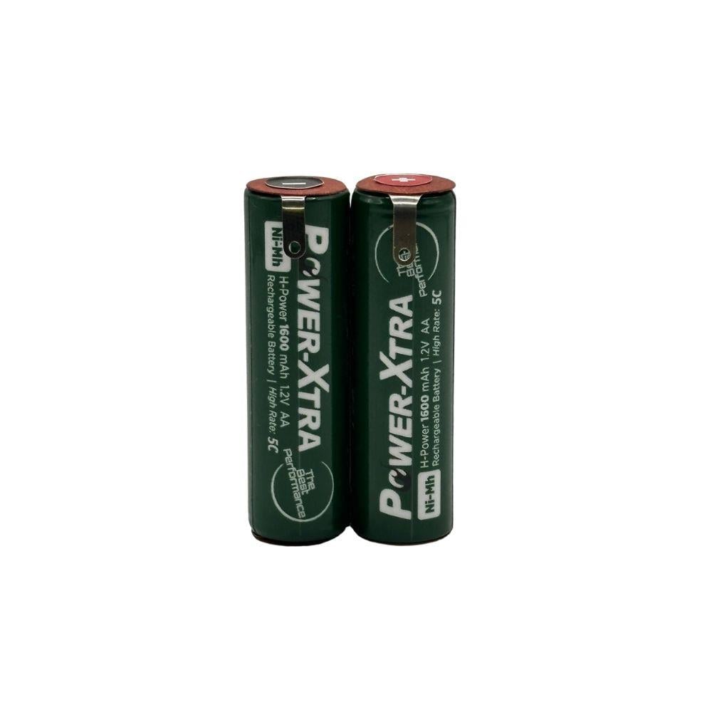 PB 2.4V 1600 mAh Powertec TR-258 Traş Makinesi Bataryası (Yüksek Kapasite)