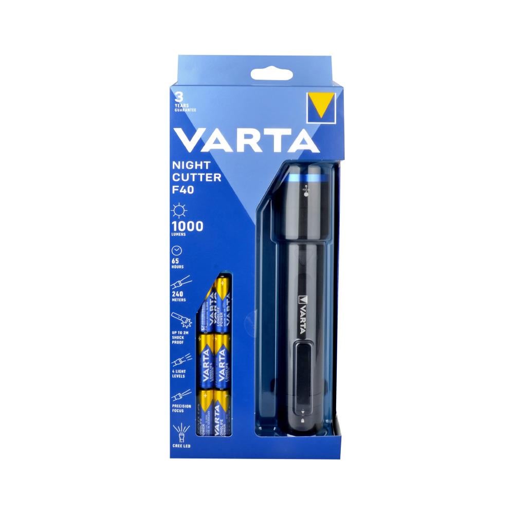 Varta 18902 Night Cutter F40 14W Led Fener 6xAA