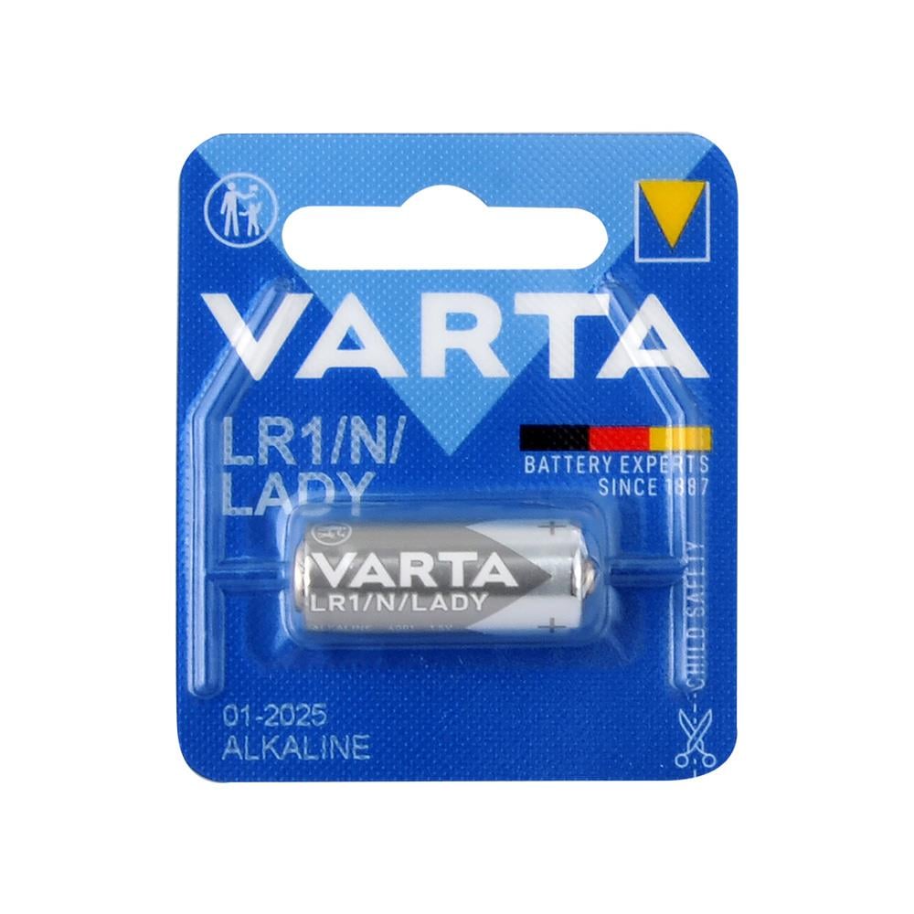 Varta 4001 LR1, N Size, Lady 1.5V Alkaline Pil 1li