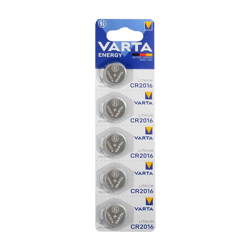 Varta 6016 Energy Lithium CR2016 Pil 5li Blister