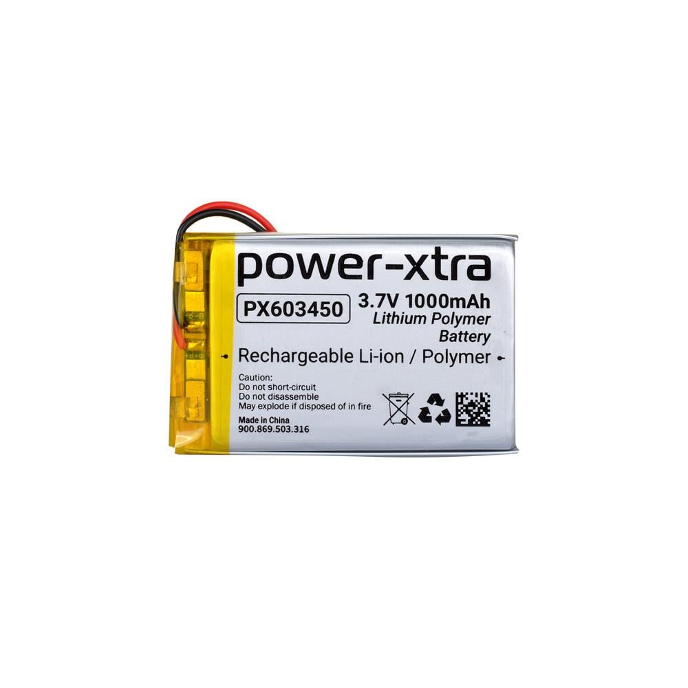 Power-Xtra PX603450 - 3.7V 1000mAh Li-Polymer Pil - Devreli