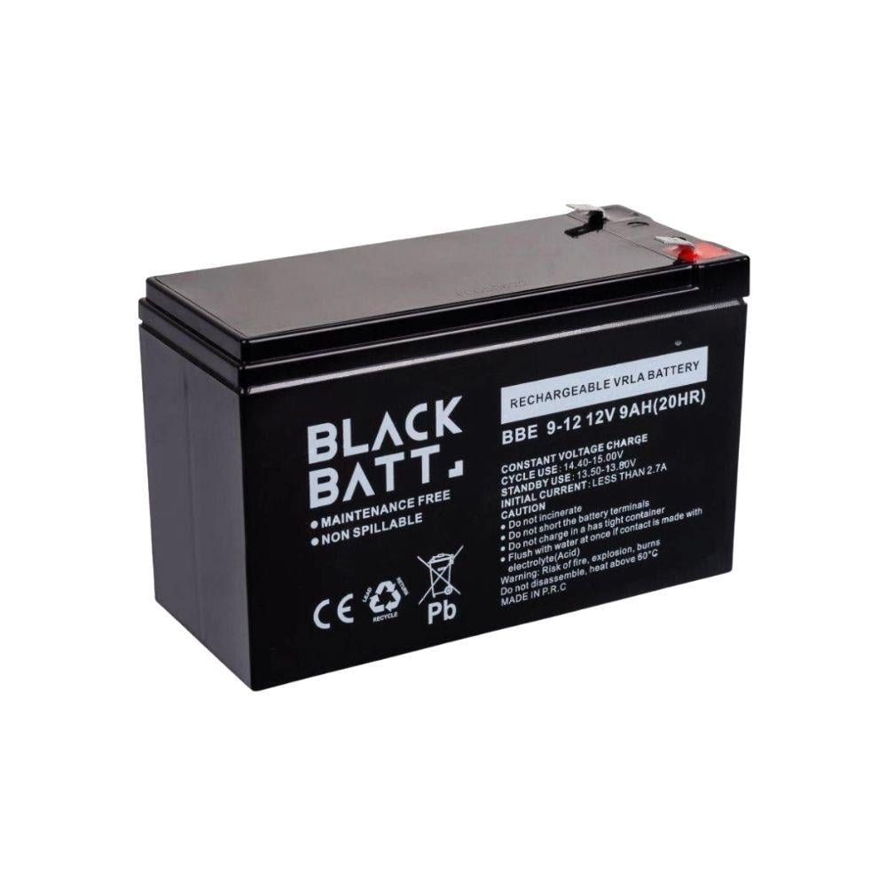 Blackbatt 12V 9 Ah Bakımsız Kuru Akü
