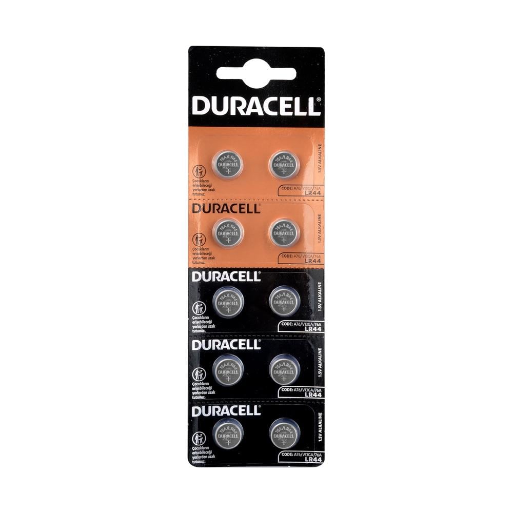 Duracell LR44 Pil 10lu Blister
