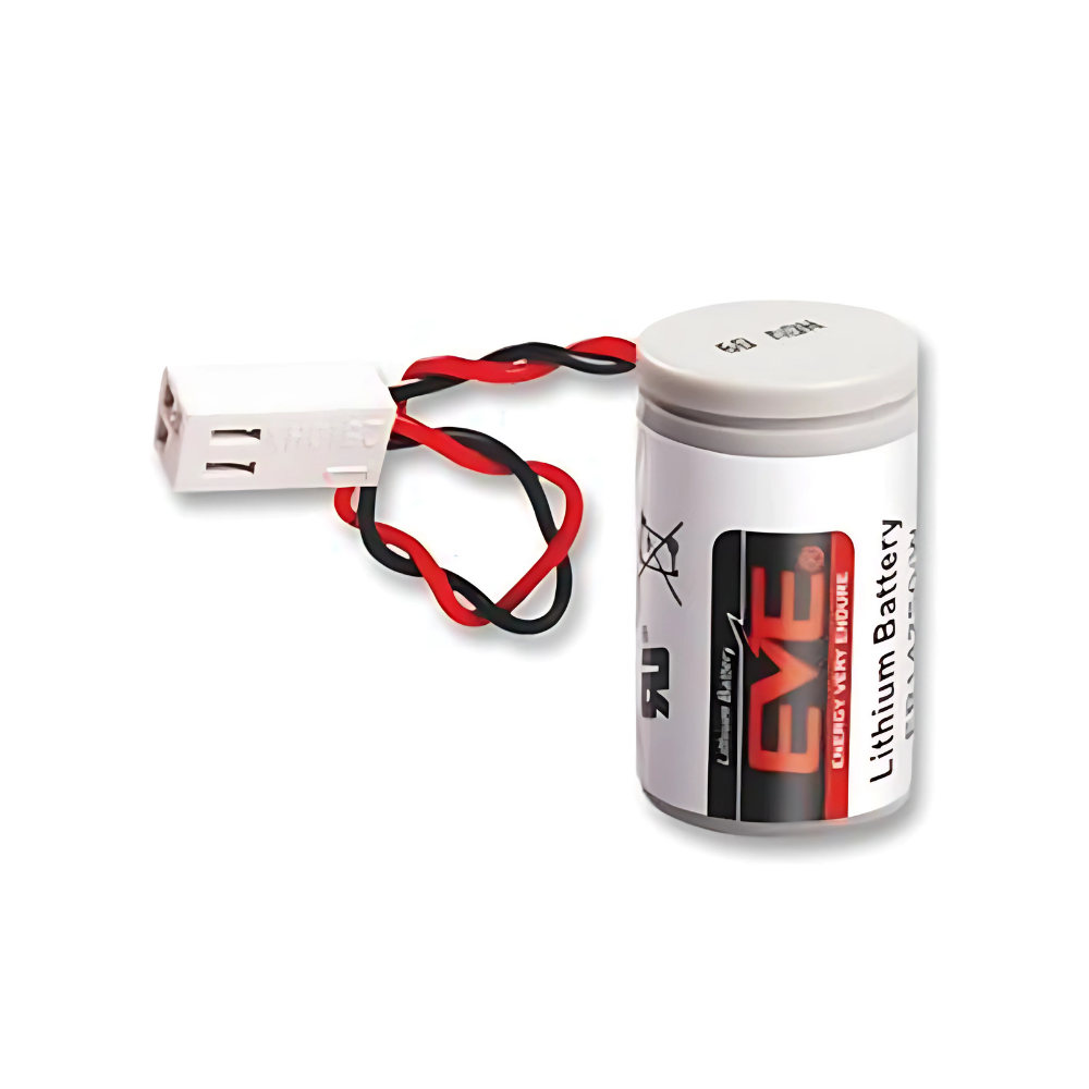 EVE ER14250W - 1S1P - 1/2AA Size - 3.6V Li-SOCI2 Lithium Pil - Soketli