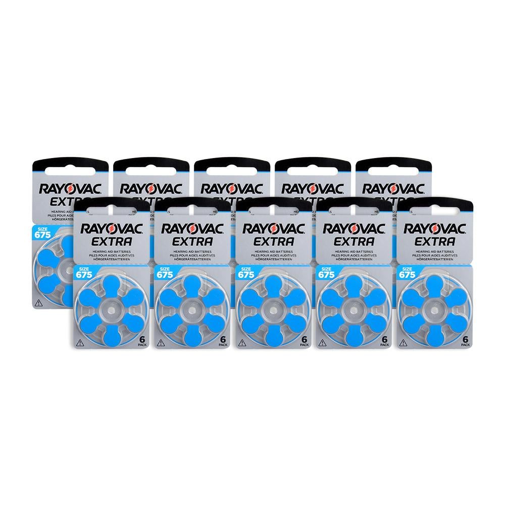 Rayovac Extra Advanced 675 / PR44 Numara Kulaklık Pili 6lı - 10lu Paket