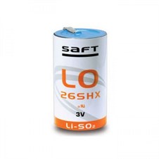 Saft Li-SO2 LO 26 SHX 3V LSH20 D Size Batarya