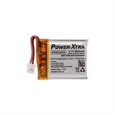 Power-Xtra PX803035 - 3.7V 800 mAh Li-Polymer Pil - Devreli-Soketli-2cm