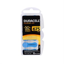 Duracell 675, PR44 Kulaklık İşitme Cihazı Pili 6'lı Paket