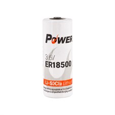 Power-Xtra 3.6V ER18500 A Size Li-SOCI2 Sayaç Pili