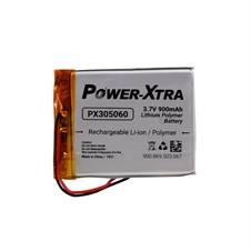 Power-Xtra PX 305060 3.7V 900mAh Lityum Polimer Pil - Batarya Mp3 pili, Mp4 pili