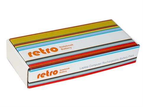 3UR18650-2-T0550 Notebook Bataryası - Pili / RETRO - Siyah