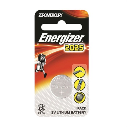 Energizer CR2025 Tekli Blister Lityum Pil
