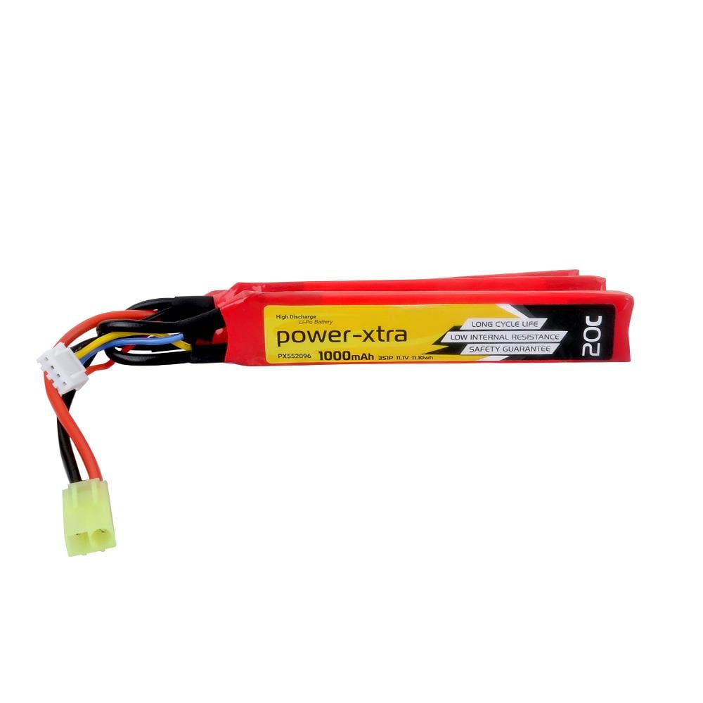 Power-Xtra PX552096 11.1V 3S1P 1000 mAh Li-Polymer Pil (20C)