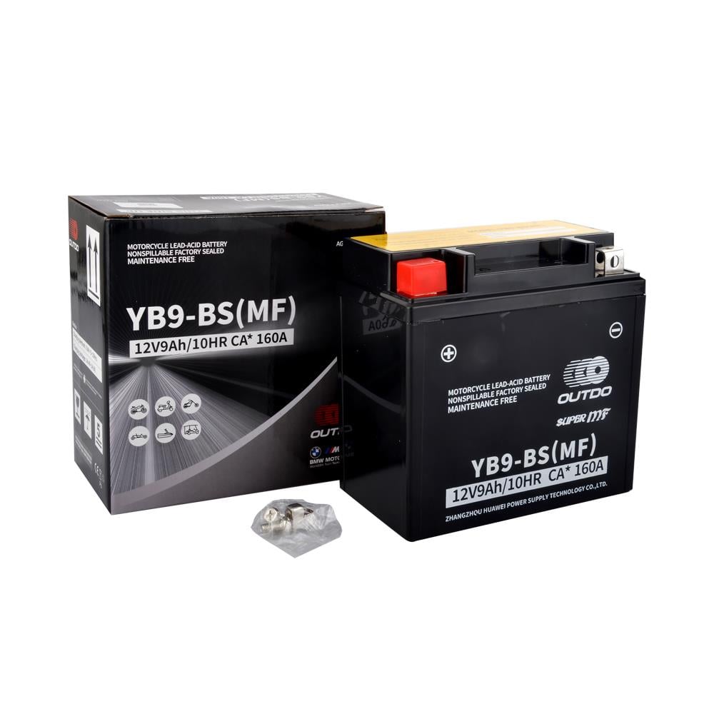 Outdo YB9-BS 12V 9,5 Ah Motosiklet Aküsü