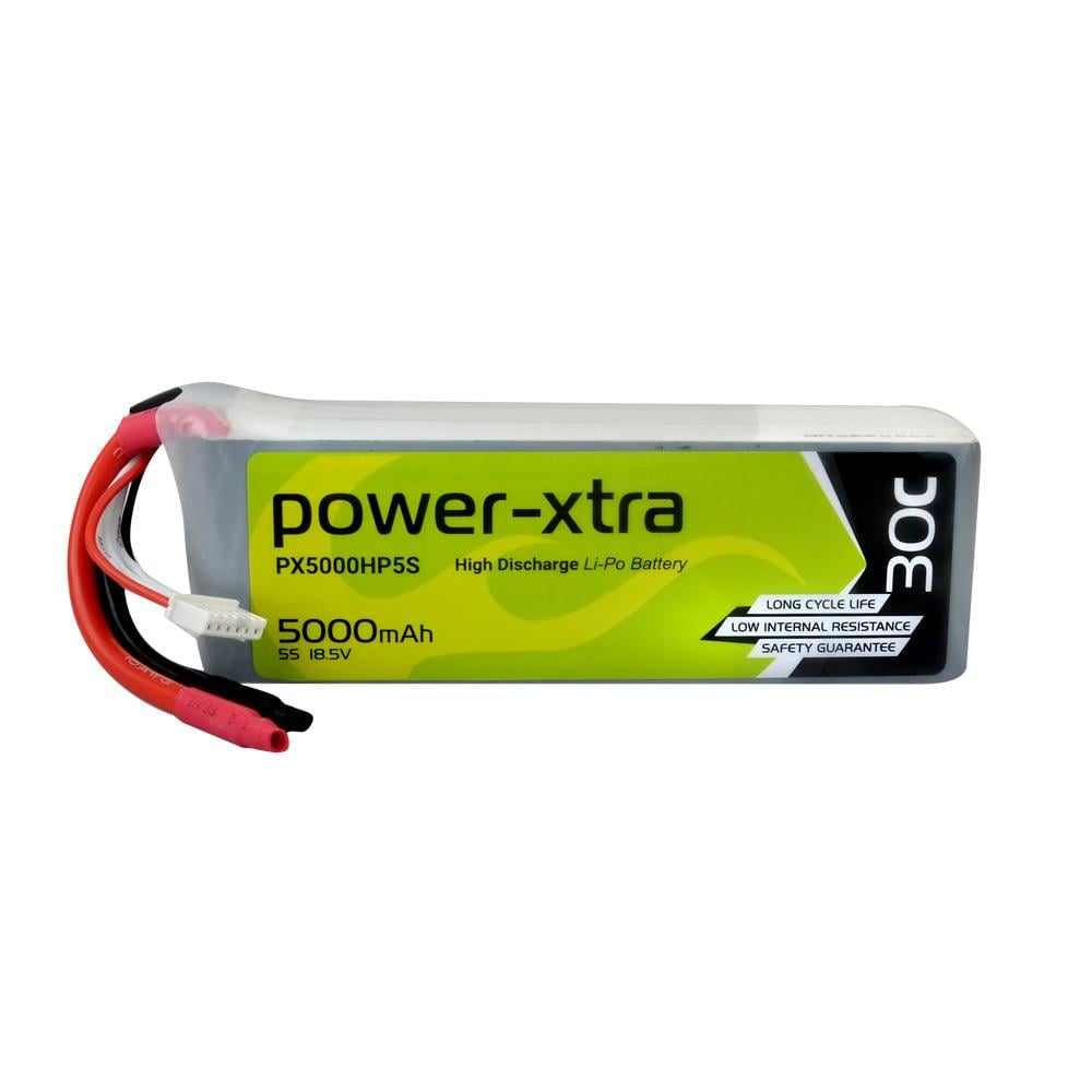 Power-Xtra PX5000HP 18.5V 5S1P 5000 mAh (30C) Li-Polymer Pil